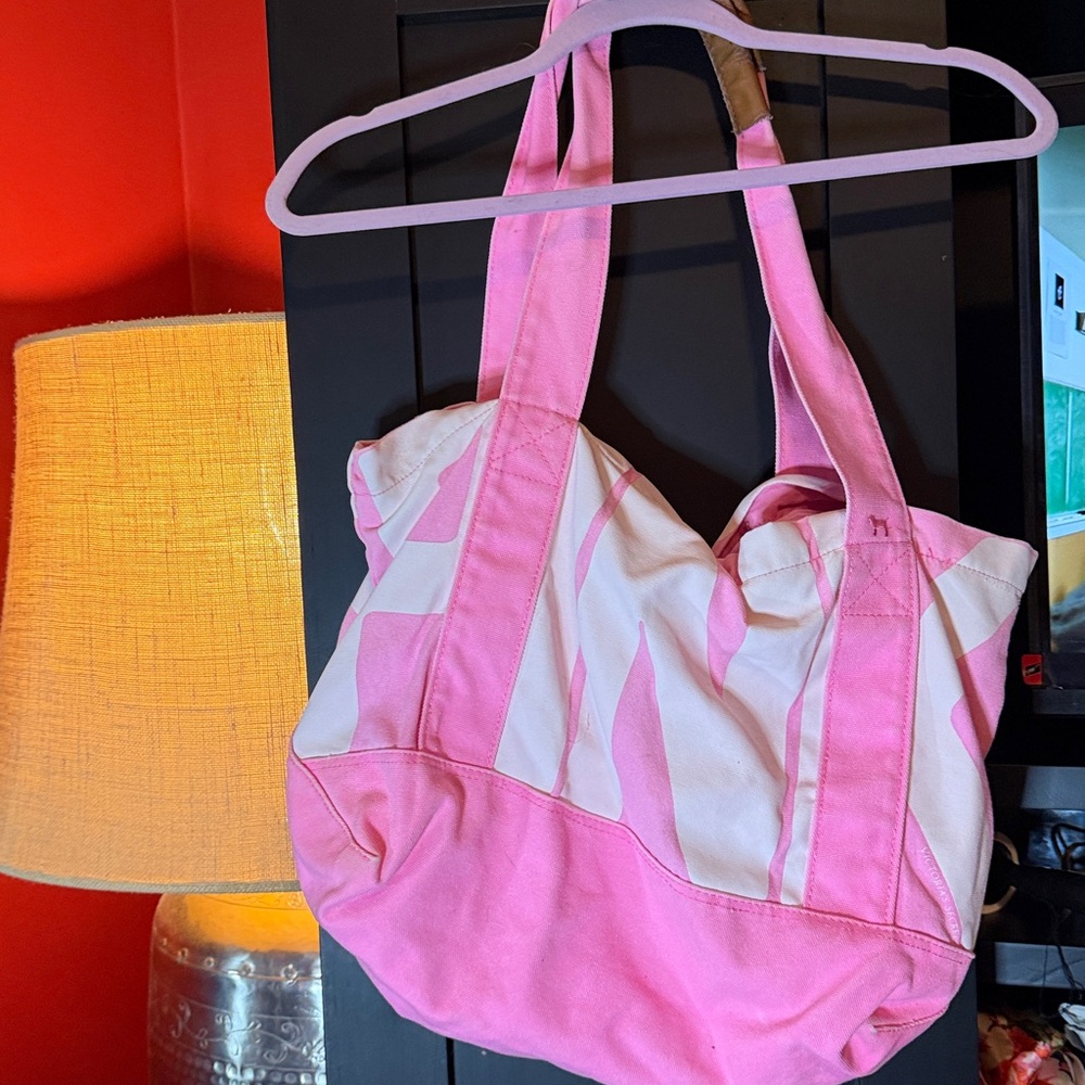 Vintage Pink Women's Tote/beach bag - Picture 4 of 7